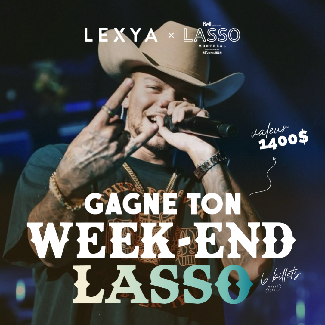 1400$ Ton week-end à LASSO
