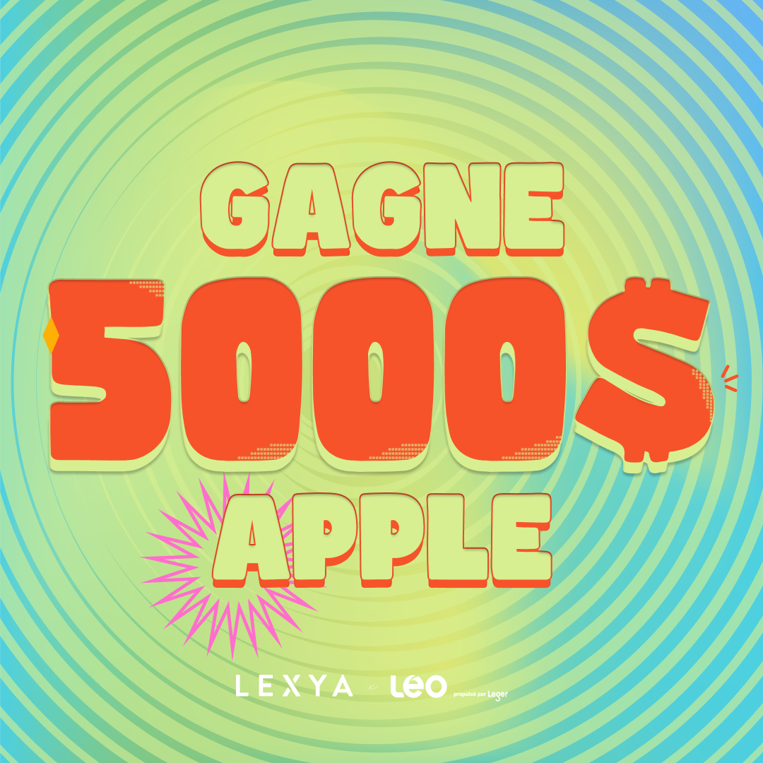 5000$ Apple: LEO X Lexya